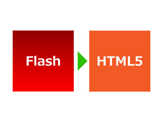 FlashコンテンツのHTML5化